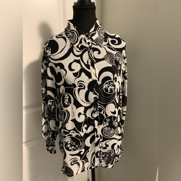 Bianca Nygard ladies shirt in size 12 - Picture 3 of 13